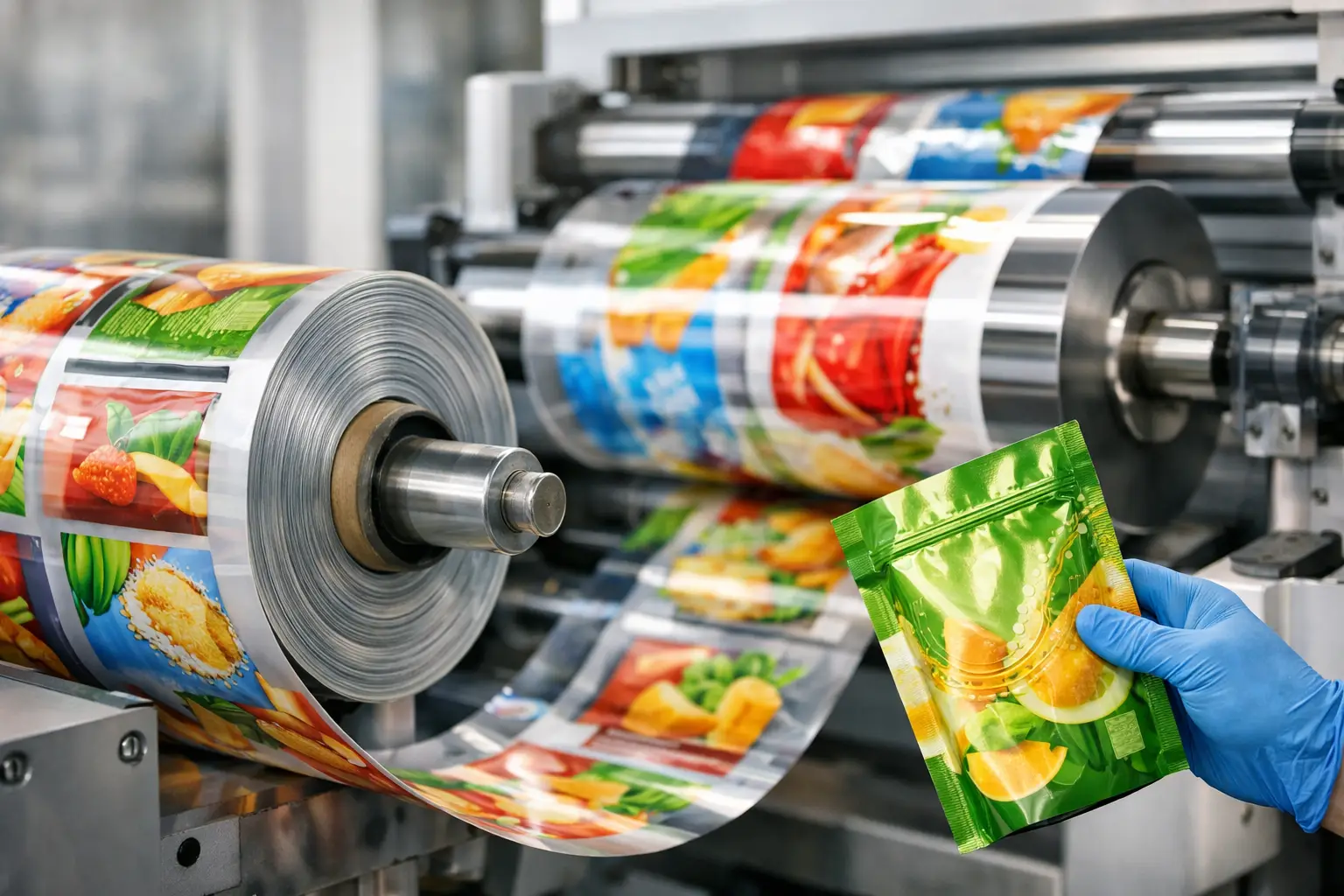 Packing Printing Flexible Packaging Printing Process Explained - Soestern Packaging
