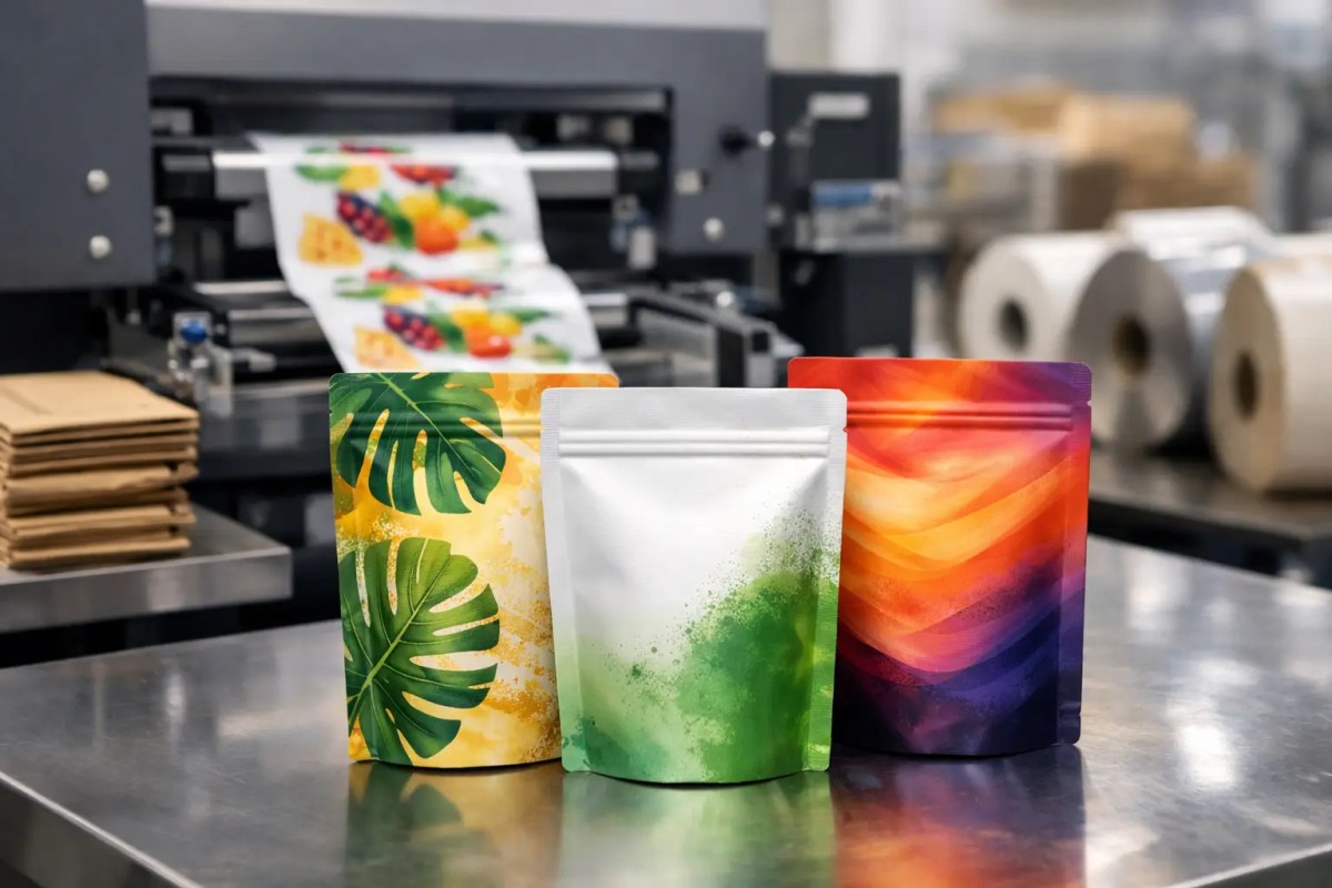 Custom Pouch Printing That Scales